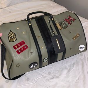 Steve Madden Army Weekender/Duffle Bag